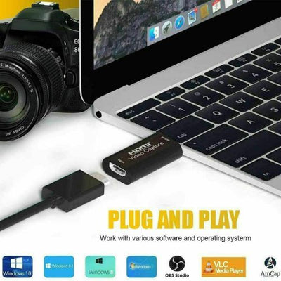 HDMI Video Capture Card USB 3.0 /1080p Recorder Phone Game Video Live Streaming