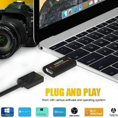 HDMI Video Capture Card USB 3.0 /1080p Recorder Phone Game Video Live Streaming