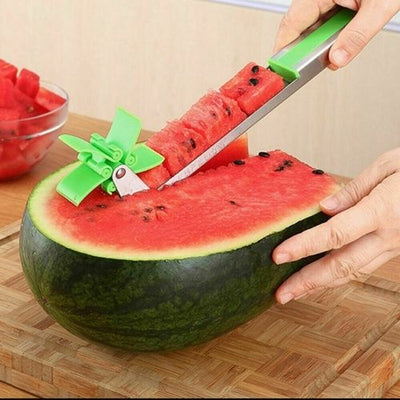 Watermelon Slicer Cutter Windmill Knife Fruit Melons Vegetable Kitchen Tools