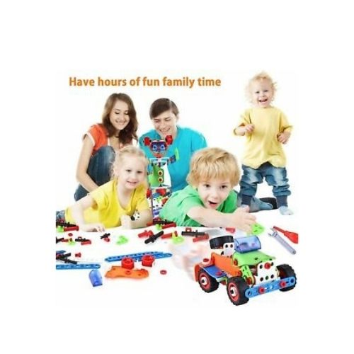 160 Pieces Educational Building Set Construction Toy Set for Boys Ages 7, 8, 9