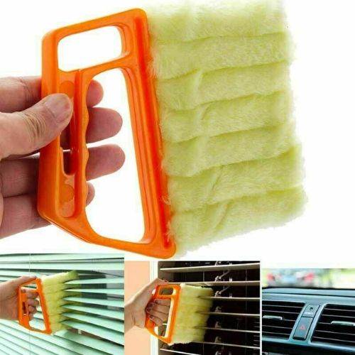 VENETIAN BLIND CLEANER BRUSH DUSTER WITH 7 SLATS WASHABLE EASY TO USE CLEANING