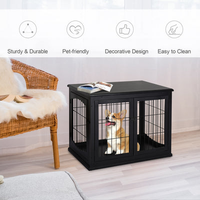 Cute Dog Kennels and Crates for Small Dogs, Pet Cages for Dogs Indoor