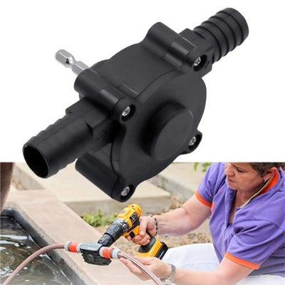 Portable Electric Drill Pump Self Priming Transfer Pump Oil Fluid Water Pump CA