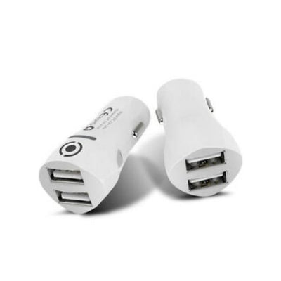 USB Car Charger Dual Port Adapter 5V 3.1A 2 Port 12-24V Cigarette Lighter Socket