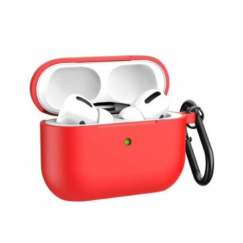 Silicone Airpod Pro Case Soft Cover With Belt Clip For Apple AirPods Pro 2019