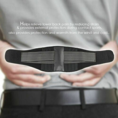 Lumbar & Lower Back Support Belt Brace Strap,Posture Waist Trimmer For Men,Women