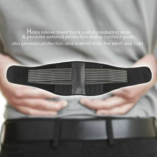 Lumbar & Lower Back Support Belt Brace Strap,Posture Waist Trimmer For Men,Women