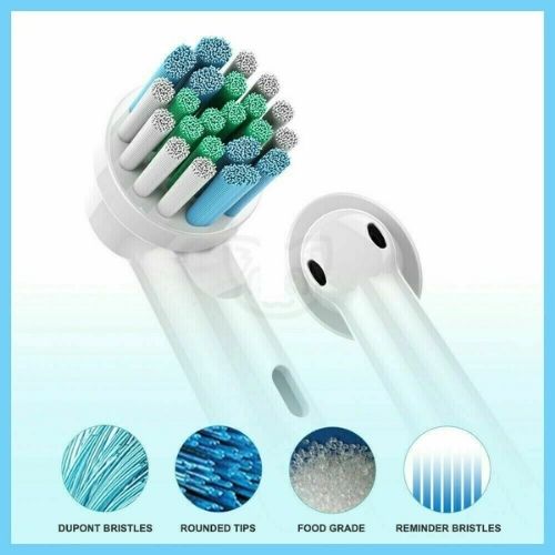 4 Toothbrush Heads Replacement Brush For  PRECISION CLEAN