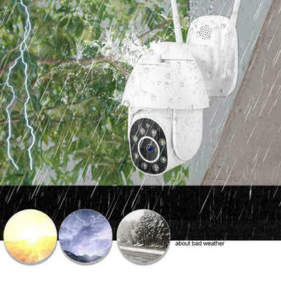 1080P PTZ Security WIFI Camera Waterproof Outdoor Wireless IP66 CCTV Pan IR Cam