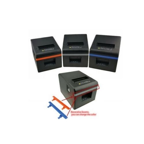 POS Thermal Receipt Printer USB Port With Power Supply 80mm