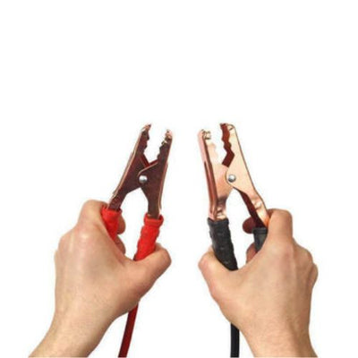 2M HEAVY Connector Emergency Jumper Cable Alligator Clamp Booster Battery Clips