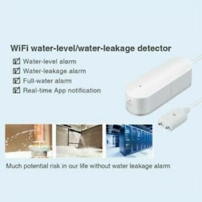 Tuya Smart WiFi Water Leak Sensor Flood Leakage Level Overflow Detector