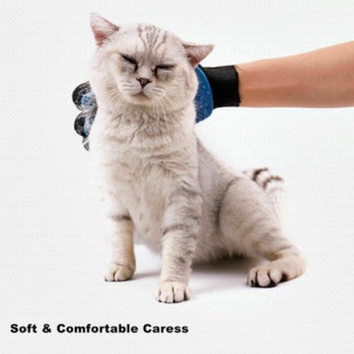 Pet Grooming Glove Brush Comb Dog Cat Horse Hair Dirt Removal Care Bath Massage