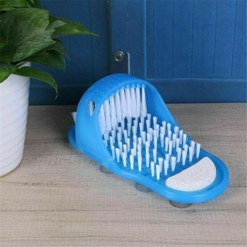 Simple Feet Cleaner Foot Scrubber Feet Shower Spa Easy Cleaning Brush Slippers