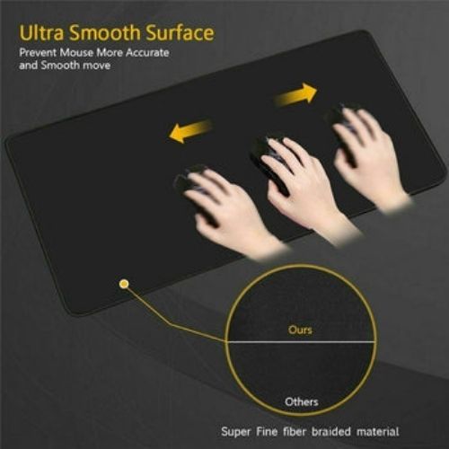 XXL Gaming Mouse Pad Gamer Mousepad Large Desk Mat 90x30cm Keyboard Non Slip Pad