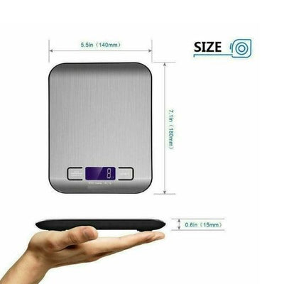 Kitchen Weight Scale Digital Multifunction Measuring Food Weighing Scale Cooking