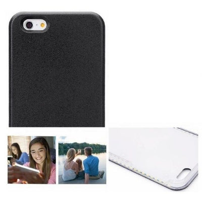 For iPhone 5 SE 6 6S Plus Case - Luxury LED Light Up Picture Glow Cover Selfie