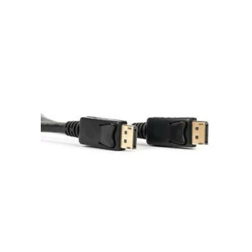 6FT Display Port Display DP Male to Male Cable Cord Adapter Video Audio Black