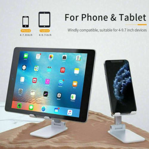 Mobile Phone Stand Desk Holder Adjustable Angle Mount Universal Mobile Tablet