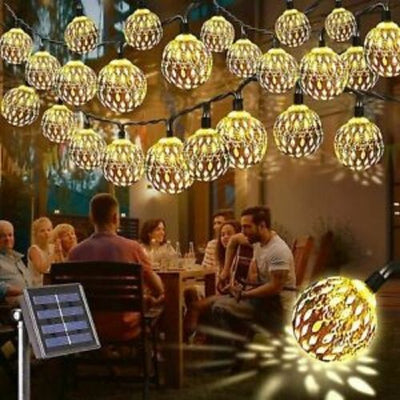 Solar Garden Globe LED Lights Outdoor Yard Decorative For Outside Waterproof