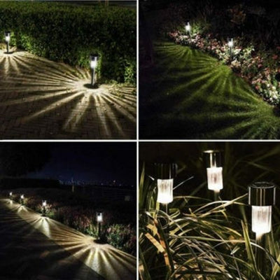 Solar Lights Outdoor Garden Led Light Landscape/Pathway Lights Stainless Steel