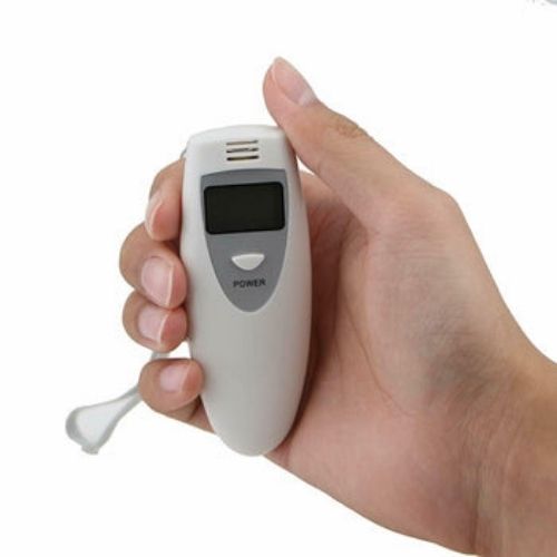 Digital LCD Police Breathalyzer Breath Test Alcohol Tester Analyzer Detector