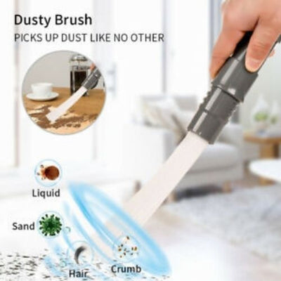 Universal Dust Daddy Dirt Remover Duster Tool Vacuum EE Attachment Brush Cleaner