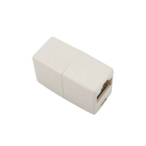 RJ45 Coupler Straight Network Cable Extender Plug Ethernet LAN Joiner Connector