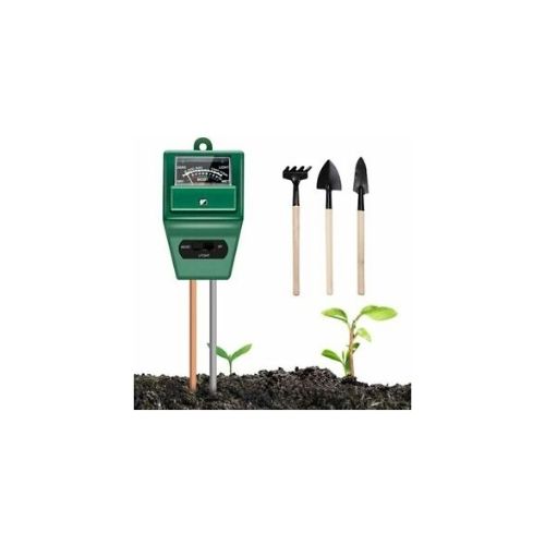 3 in 1 Soil PH Tester Water Moisture Test Meter Kit For Garden Plant Flower CA