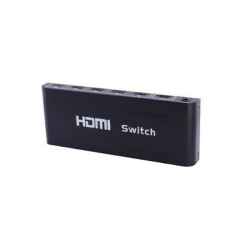 HDMI SWITCH 5 PORT ALUMINUM FOR HDTV 1080P W/ REMOTE HD