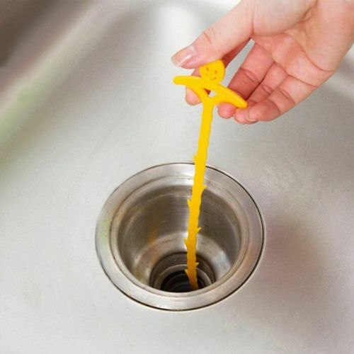 4/6 PCS Removal Clog Tools Strainer Drain Cleaners Bathroom Hair Outlet Kitchen