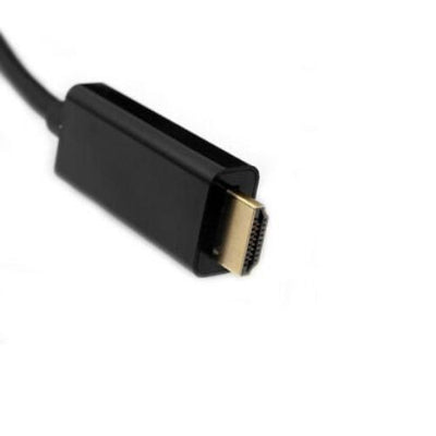 Brand New 6 FT F 1.8 Meter M DisplayPort to HDMI Cable Black 1080P HD