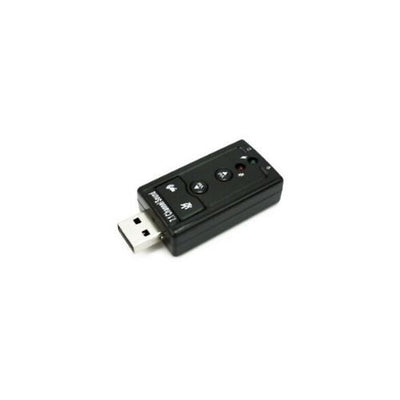 Mini USB 2.0 3D Virtual 7.1 Channel External Audio Music Sound Card Adapter