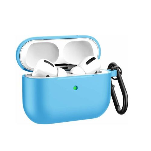 Silicone Airpod Pro Case Soft Cover With Belt Clip For Apple AirPods Pro 2019