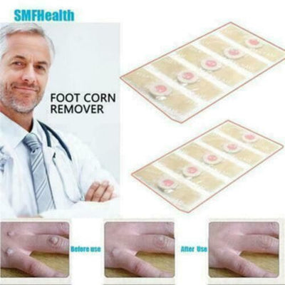 6 Pcs/Bag Foot Corn Remover Plaster Feet Callus Removal Detox Patch Health Care