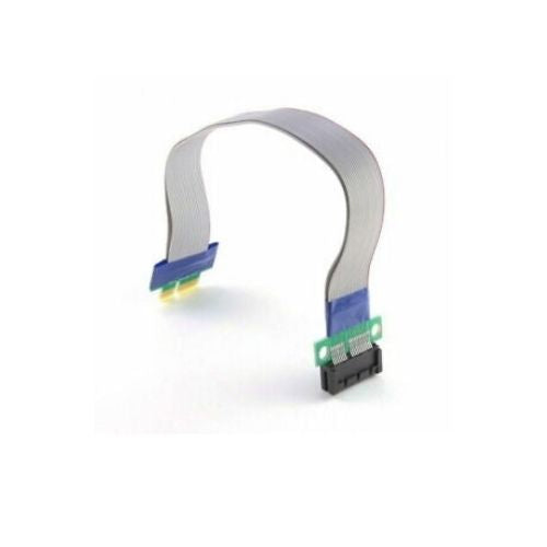 PCI-E Express 1X Slot Riser Card Extender Flex Ribbon Flexible Extension Cable