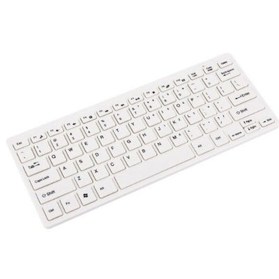 2.4GHz Ultra Slim Wireless Keyboard and mouse Combo White Color For PC Laptop