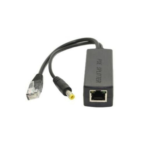 Active PoE Splitter Power Over Ethernet 48V to 12V 2.4A DVR DC