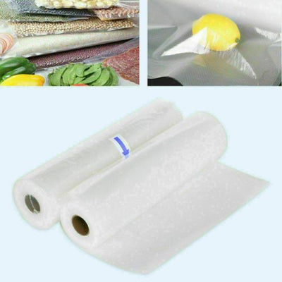 4 X Vacuum Food Sealer Roll  kitchen Storage Bag 5 m X 28 cm  Heat Grade