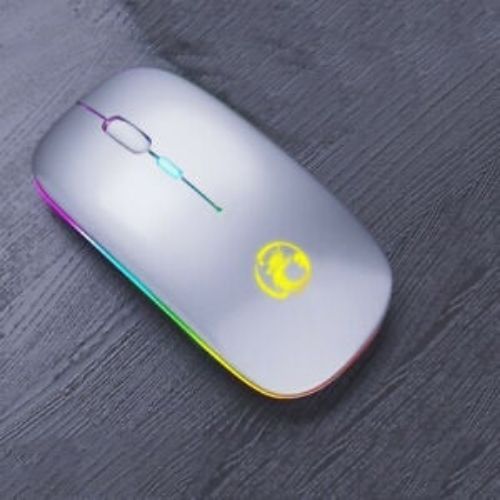 Mouse Wireless Computer Bluetooth 5.0 USB Rechargeable Silent Ergonomic Mice