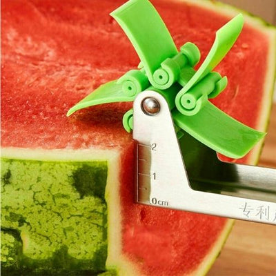 Watermelon Slicer Cutter Windmill Knife Fruit Melons Vegetable Kitchen Tools