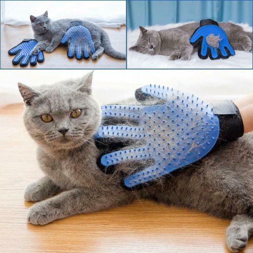 Pet Dog Cat Grooming Cleaning Right Glove Hair For Dirt Remover Brush Deshedding