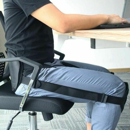 Portable Posture Corrector Back Support Belt Pad Better Sitting Pain Relief balt