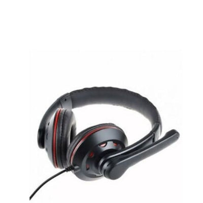 USB Headset Stereo Gaming Headphone Earphone Microphone Mic Ear Cup