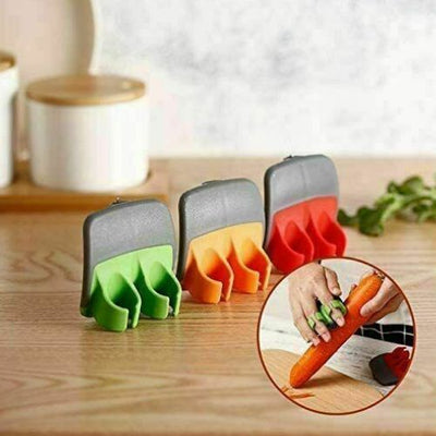 New Fruit Peeler Double Finger Cutter Blade Slicer Grater Soft Vegetable Peeler