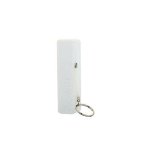 Portable External USB 2600mAh Power Bank Battery Charger for Mobile Phone White