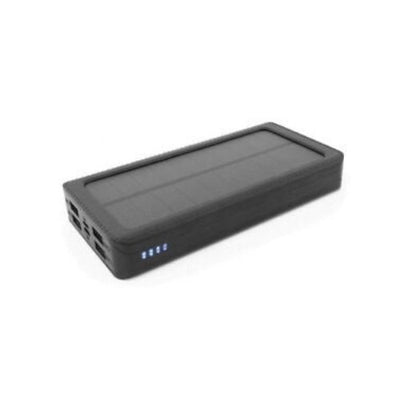 External Battery Power Bank 4 Port USB Solar Charger High Capacity Waterproof