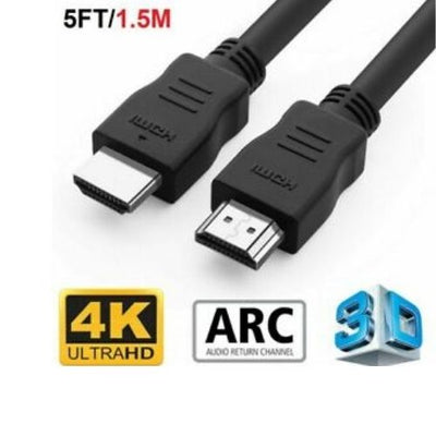 Premium HDMI Cable v2.0 Ultra HD 4K 2160p 1080p 3D High Speed Ethernet (16-32ft)