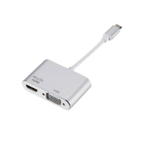 USB-C to HDMI / VGA Converter Adapter 4K Screen Mirror Extend Graphics Card