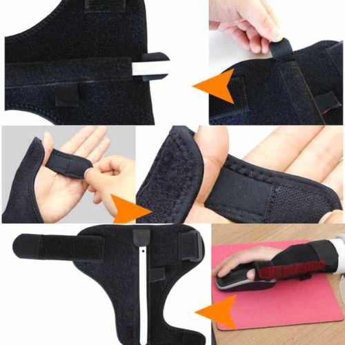 NEW Adjustable Thumb Spica Splint Brace Support Stabiliser Sport Sprain Strain